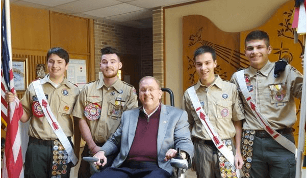 North Kingstown Patch: Troop 147 North Kingstown awards Eagle Scout honors to 4