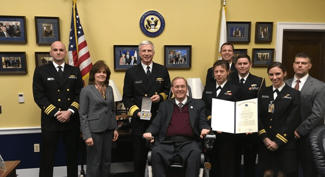 LPR: Langevin Honored with Distinguished Public Service Award Recognition Comes from Secretary of the Navy Ray Mabus
