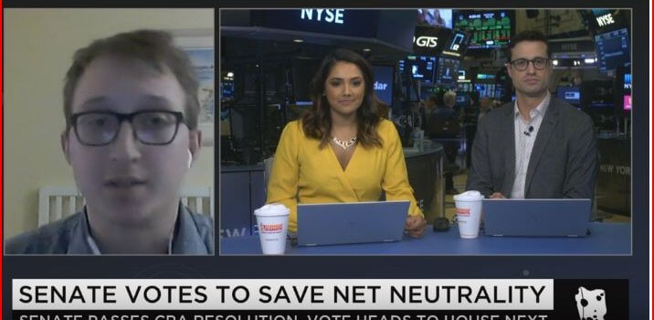 Cheddar: Senate Votes to Save Net Neutrality, but Fate Seems Sealed